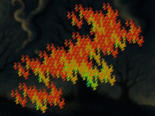 Fractal heks van Tis Veugen