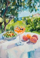 Sunny afternoon in the garden