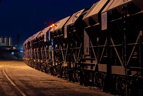 Nachts im 'Kleiner Grasbrook'