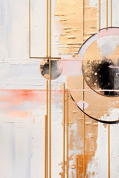 ABSTRAKTE KUNST Sphärische Eleganz von Melanie Viola