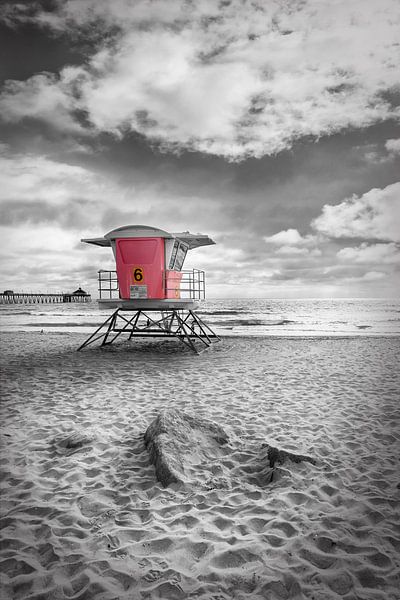 CALIFORNIA Imperial Beach | colorkey van Melanie Viola