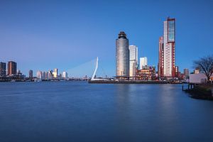 Nachtansicht auf Rotterdam