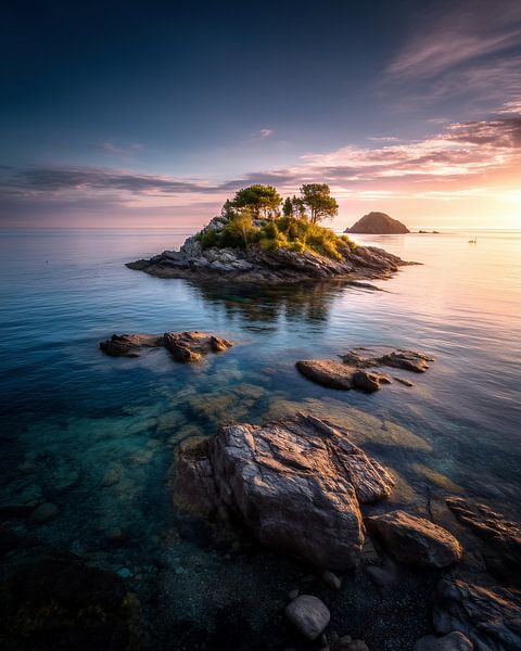 Schatten und Glanz von fernlichtsicht