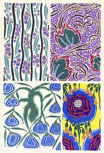 Émile-Allain Séguy - Floréal; neue Designs & Farben