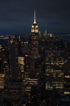 New York City bei Nacht