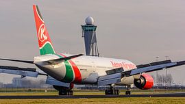 Passagierflugzeug vom Typ Boeing 777-200ER der Kenya Airways. von Jaap van den Berg