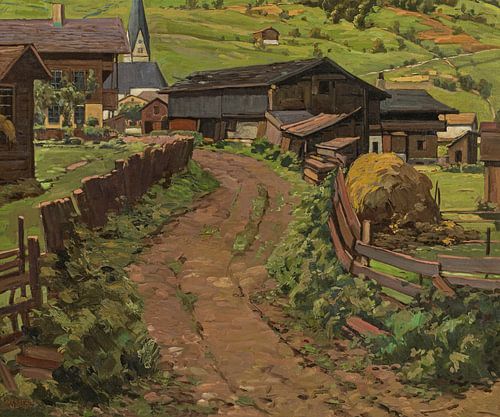 Josef Stoitzner, Bramberg in Pinzgau, 1945