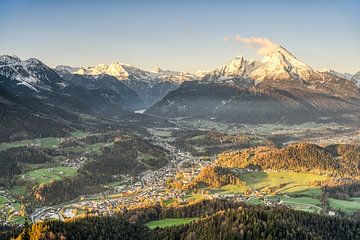 Blick ins Berchtesgadener Land