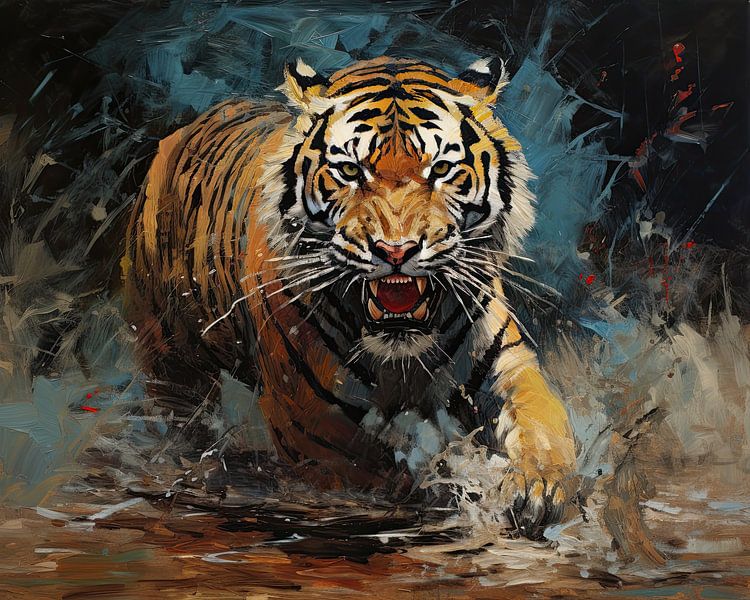 Tiger von Wunderbare Kunst