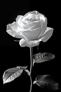 Nahaufnahme einer Rose