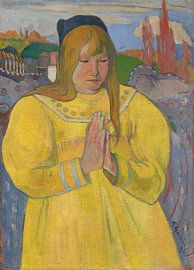 Jong christelijk meisje, Paul Gauguin