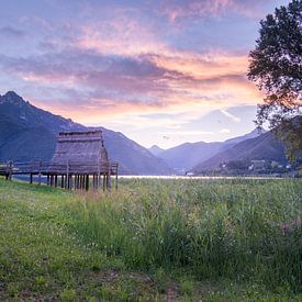 Old hut in the mountains in Italy by Jens De Weerdt