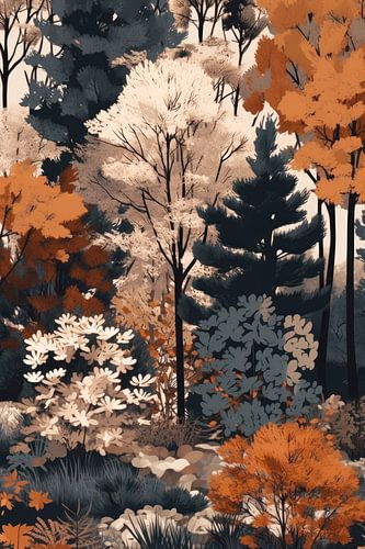 Bos botanisch patroon #natuur