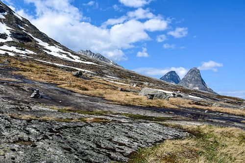 Fjell-landschap in Noorwegen
