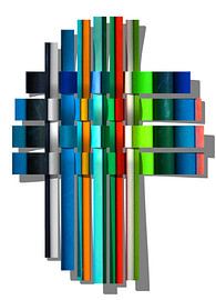 Gekleurde lijnen van Yvonne Smits