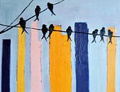 Birds in the city by Maria Kitano thumbnail