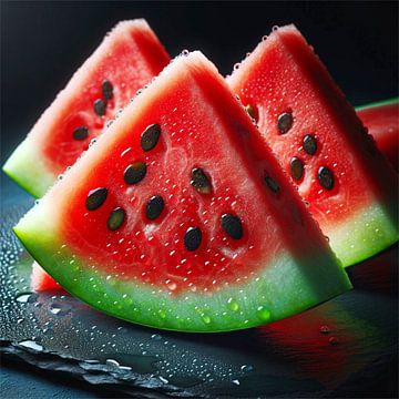 Watermeloenen Zomerdromen van Eric Nagel