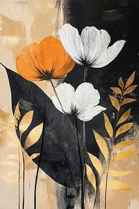 Goldene Blumen