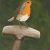 Robin, der Freund des Gärtners von Russell Hinckley