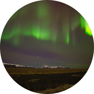 Noorderlicht (Aurora Borealis) in IJsland  van Anton de Zeeuw