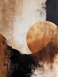 Japandi Sonnenaufgang | Warme Erdtöne