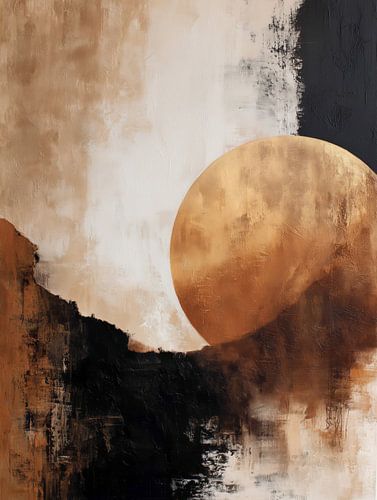 Japandi Lever du soleil | Teintes chaudes et naturelles sur Lauren Wilde