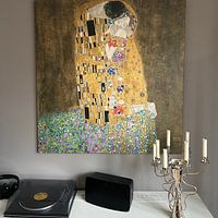 Photo de nos clients: Le baiser de Gustav Klimt, sur toile