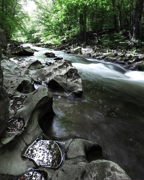 dans la vallée de la Schwarza, dans la forêt de Thuringe par Studio17