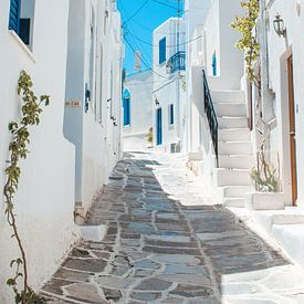 Lefkes, Paros, Griekenland van Joep Brocker