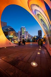 Eindhovener Fahrradtunnel innen von Antoine van de Laar