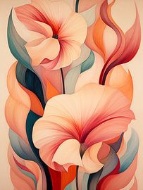 Fleurs abstraites sur Bert Nijholt