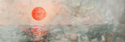 Evening Red Reflection