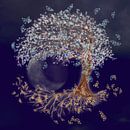 Tree of life in the night by Bianca Wisseloo thumbnail