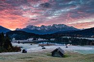 Bergmeer in de Beierse Alpen van Dieter Meyrl thumbnail