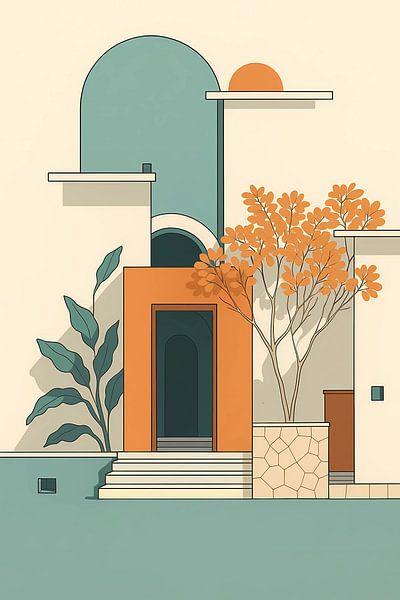 illustrative architecture concept by Ariadna de Raadt-Goldberg
