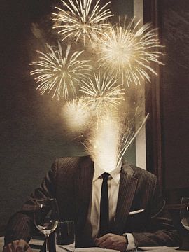 Vuurwerk Kop van Vertigo Artography
