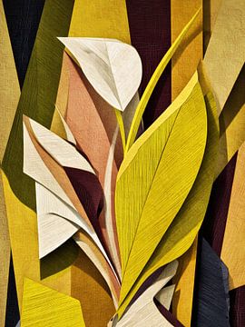 Abstract Botanisch van Jacky