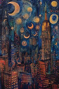 New Yorker Sternennacht