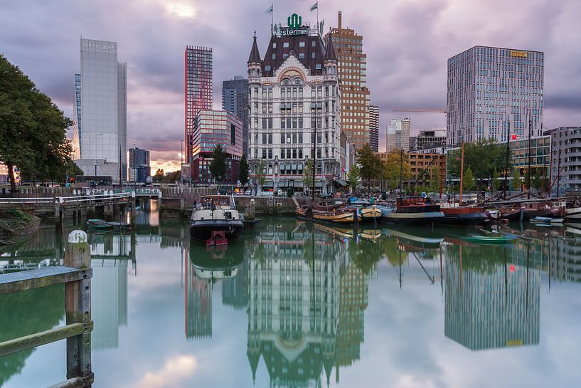 Old Harbour Rotterdam by Ilya Korzelius