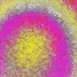 Kunst gemaakt in Photoshop ( vierkant 30x30 cm ) van Henk Egbertzen