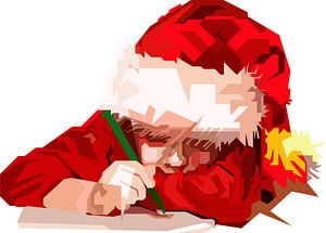 Rotes Christkind am Weihnachtstag