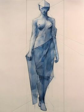 Ätherische Eleganz - Eine moderne Interpretation der weiblichen Mystik von Murti Jung