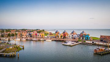 Der Hafen der friesischen Stadt Stavoren von Bert Nijholt