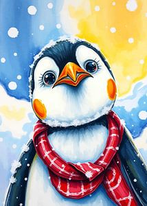 Weihnachtspinguin