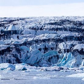 Panorama Vatnajökull gletsjer van Ferry D