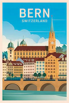 Bern, Schweiz von Poster Art Shop