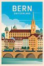 Bern, Schweiz von Poster Art Shop Miniaturansicht