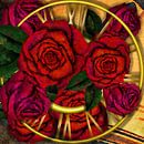 Tijdreizen - tijd voor rode rozen van Patricia Piotrak thumbnail