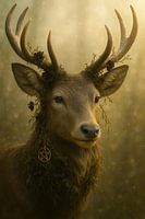 Couronne solaire de la forêt