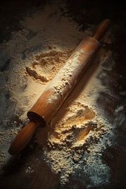 Houten bakgerei van Poster Art Shop